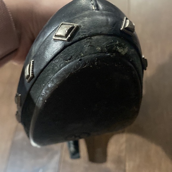 COLE Haan Tovah Studded Heeled Mules Clogs size 8 - Picture 6 of 7